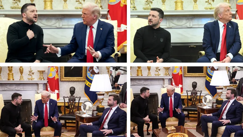 Reaksi Dunia Terhadap Ketegangan Trump-Zelensky Di Gedung Putih